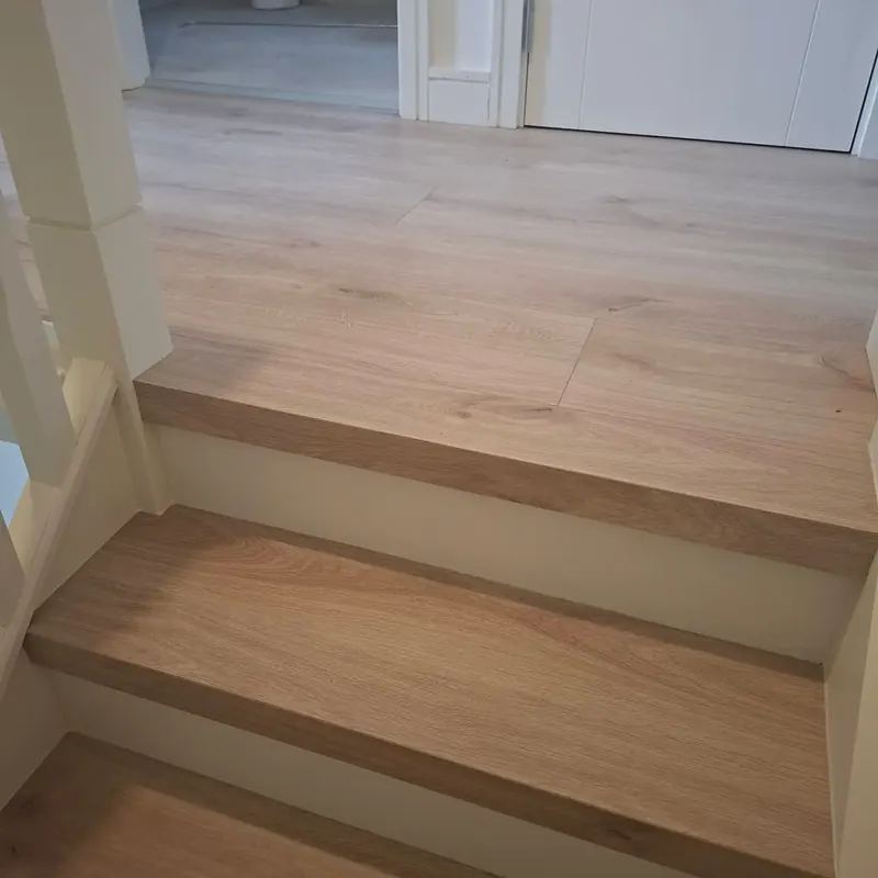Bespoke handcrafted staircase built by 5th Avenue Floor Store