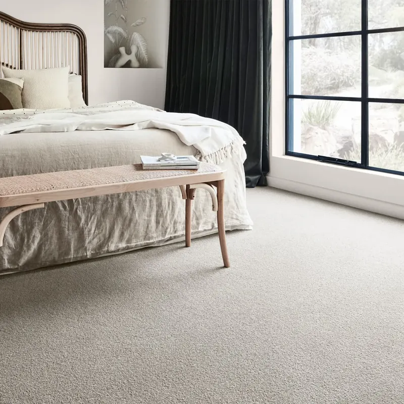 Luxury carpet supplied and fitted in a living room